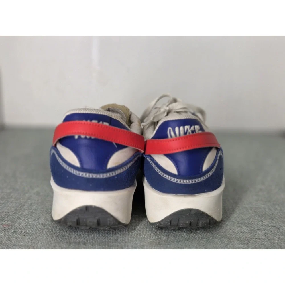 Nike Waffle Debut Swoosh Old Royal Habanero Red' DV0527-001 Mens Sz 12